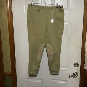 Dublin Pants Womens Size 32 Regular Horse Riding Breeches Beige‎